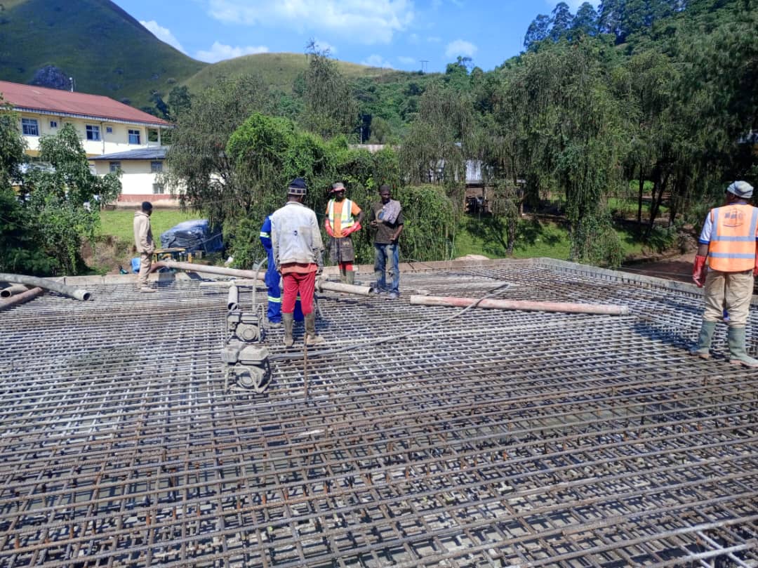 November 25th 2025 - Final roof concrete pour commences
