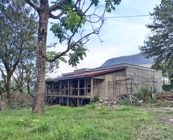 March 2026 - Roof work nears completion